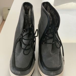 United nude wedge boots